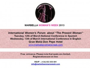 Marbella Woman's Week 2013