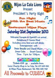 Poster President's Party