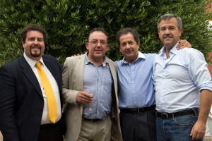 Owners of La Herriza with Mayors of Estepona and Gaucin